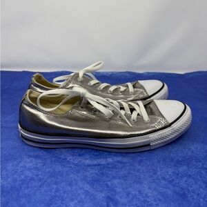 Converse Chuck Taylor All Star Gunmetal/White/Black 153180F sz 8 M/ 10 W(QGOMYC)